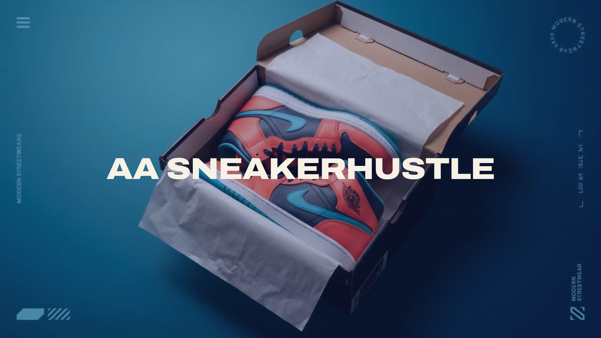 AA Sneakerhustle website preview